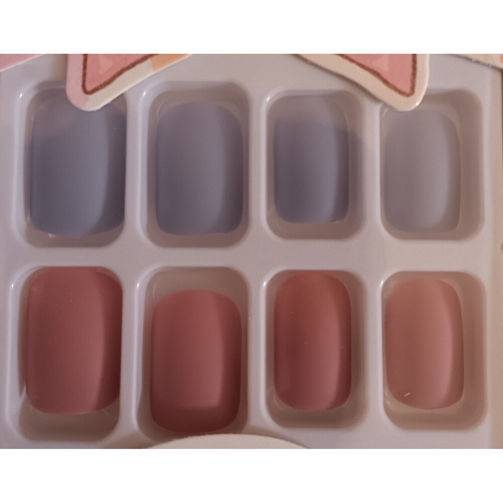 Nail Sets New Nail Nina Artificial Professional textured art 24 Piece